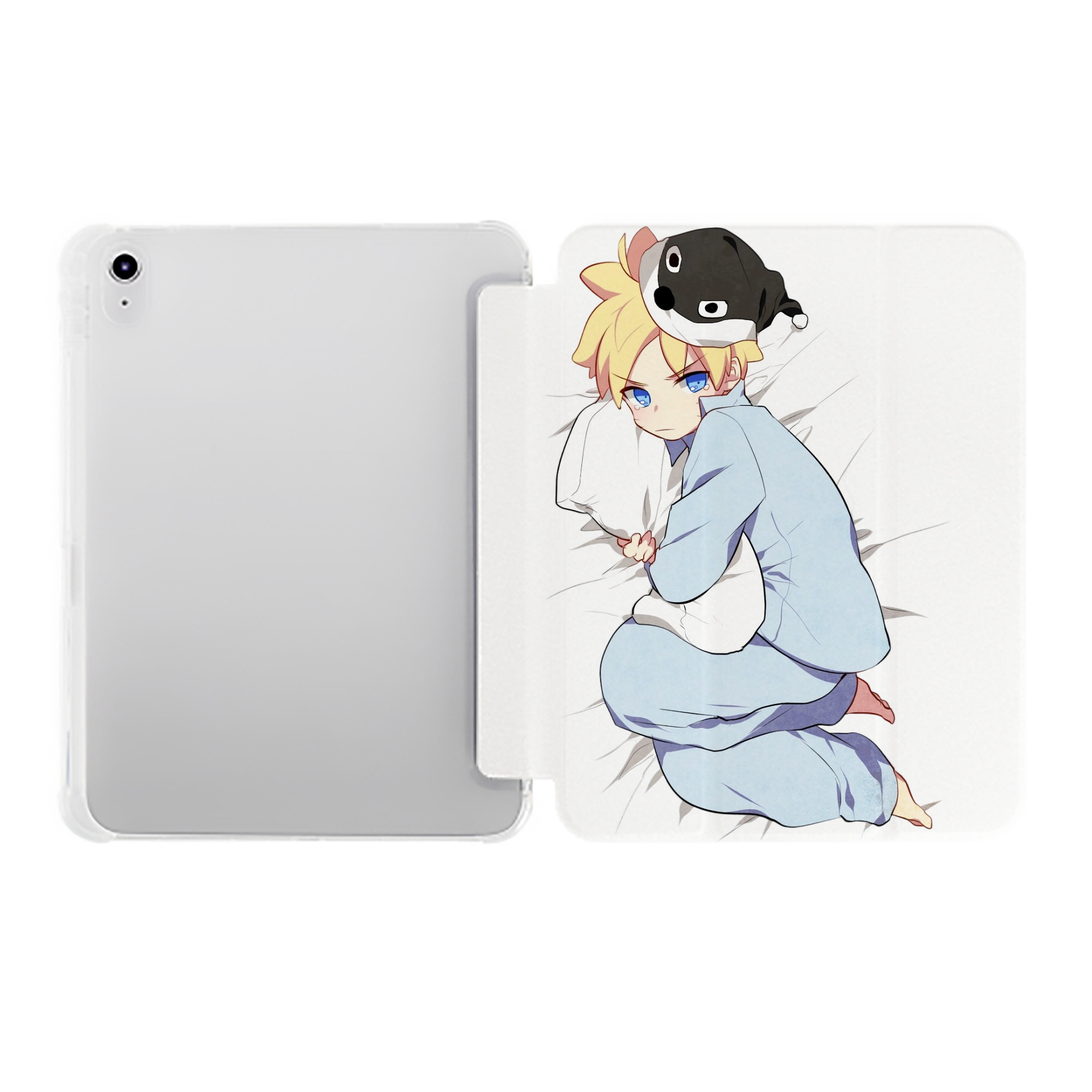（画像用） NARUTO -ナルト- うずまき ナルト Uzumaki Naruto IPad ケース ペン収納付き 三つ折りスタンド PUレザー×シリコン 対応機種9.5/10.5/10.9インチ